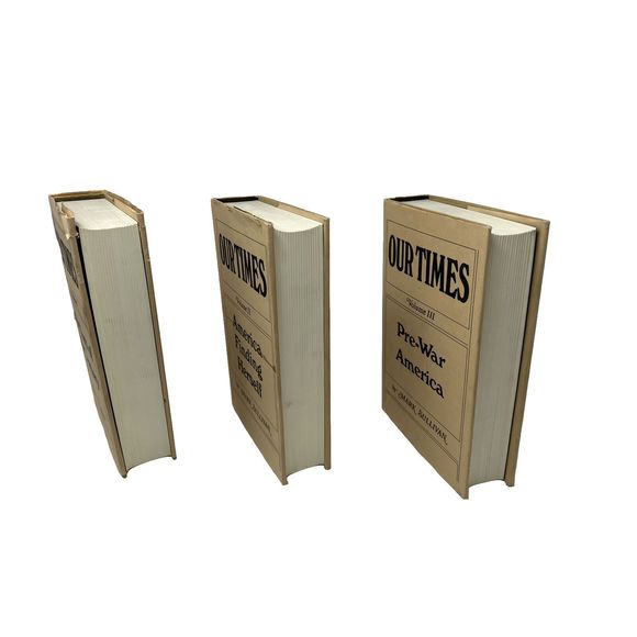 Our Times by Mark Sullivan 1970 Volumes 1, 2, And 3 VGC - Picture 5 of 6